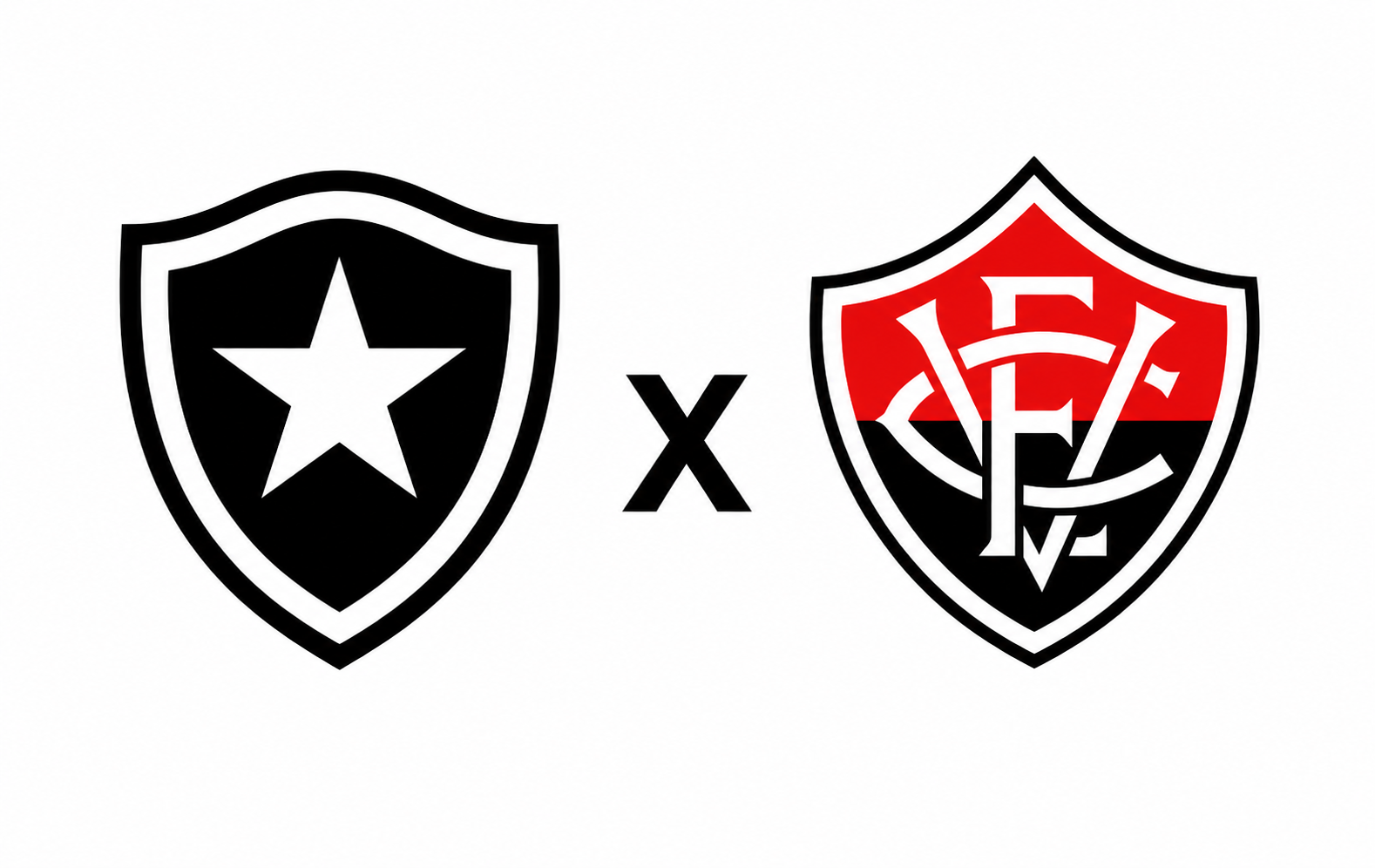 Foto do evento Botafogo × Vitória — torcida no mural EU FUI